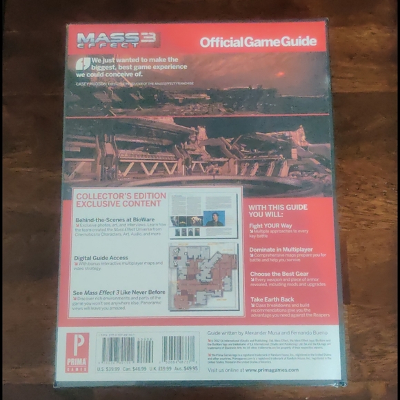 Mass Effect 3 N7 Guide Game hardbook - Picture 2 of 5